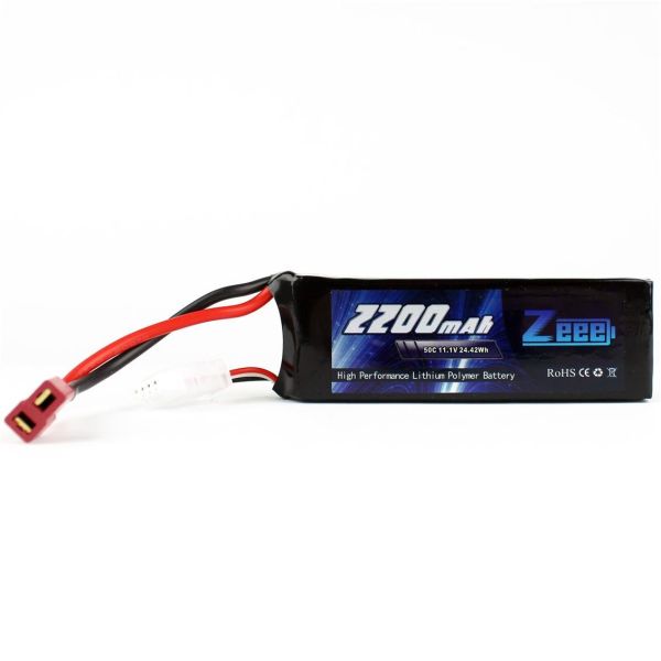 Zeee Power 3S, 11.1 Volt, 2200 mAh, 50C, T-Deans Fişli, Li-Po Pil Grubu