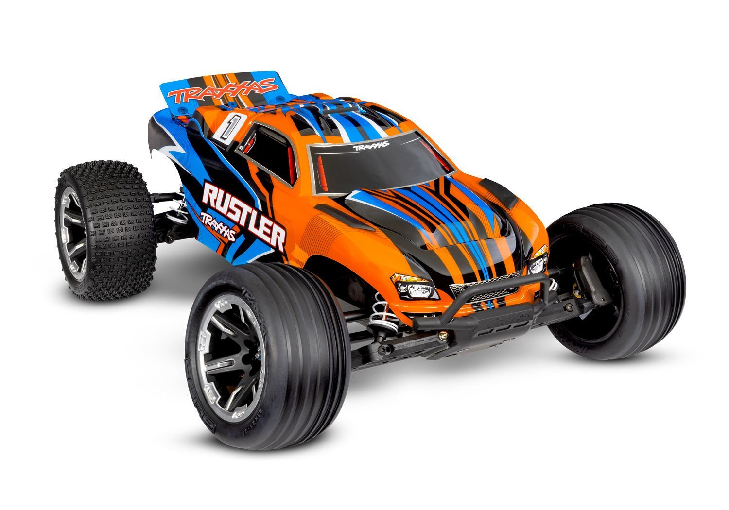 Traxxas Rustler HD 1/10 2WD + USB Şarj Aleti