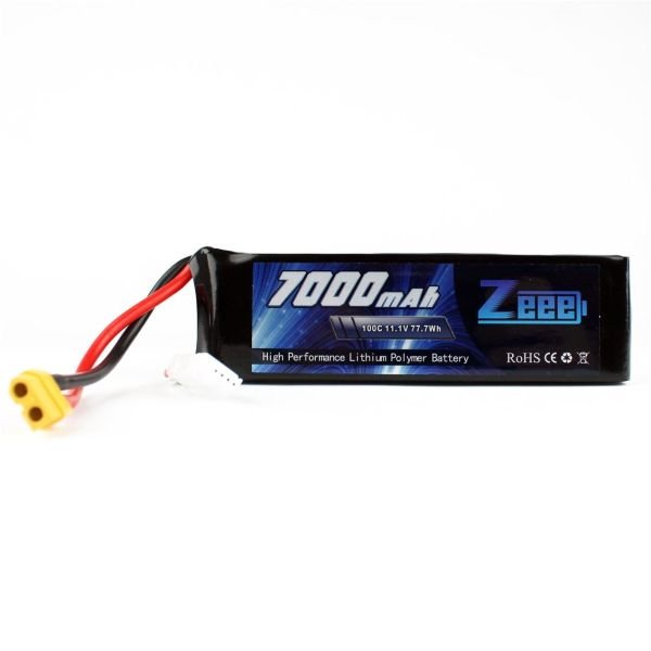 Zeee Power 3S, 11.1 Volt, 7000 mAh, 100C, XT60 Fişli, Li-Po Pil Grubu