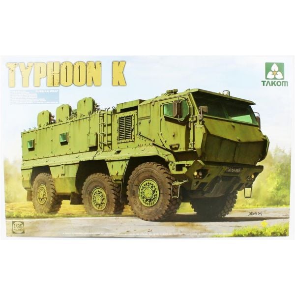 Takom 2082 1/35 Ölçek, Rus Zırhlı Personel Taşıyıcı Typhoon-K, Plastik Model kiti