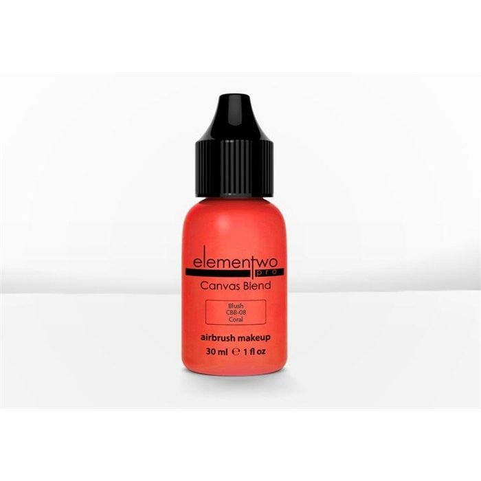 Elementwo Pro Canvas Blend Airbrush Makeup CBB-08 Coral Allık 30ml.