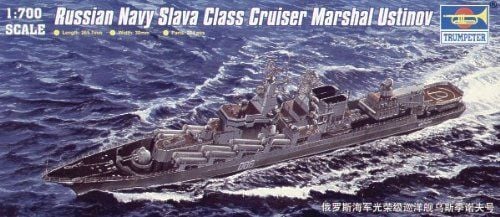 1/700 Russian Slava Class Cruiser Marshall Ustinov