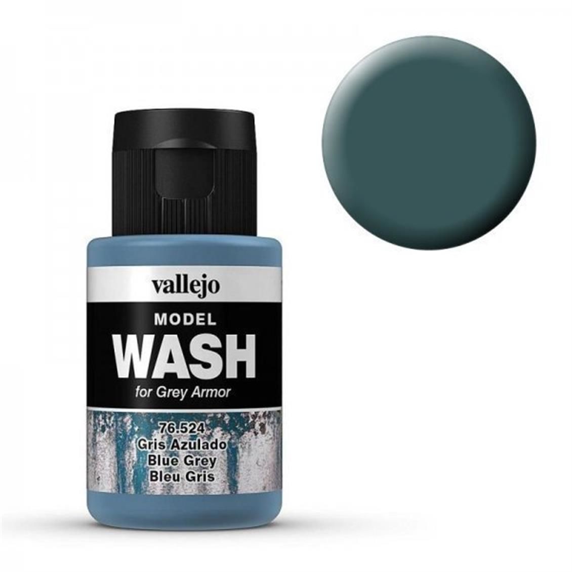 Vallejo 76524 35 ml. Blue Grey, Wash Serisi Model Boyası