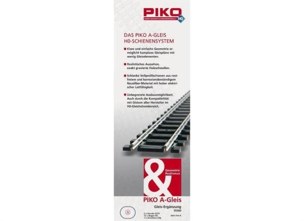 Piko 55300 1/87 Ölçek, Track Set A