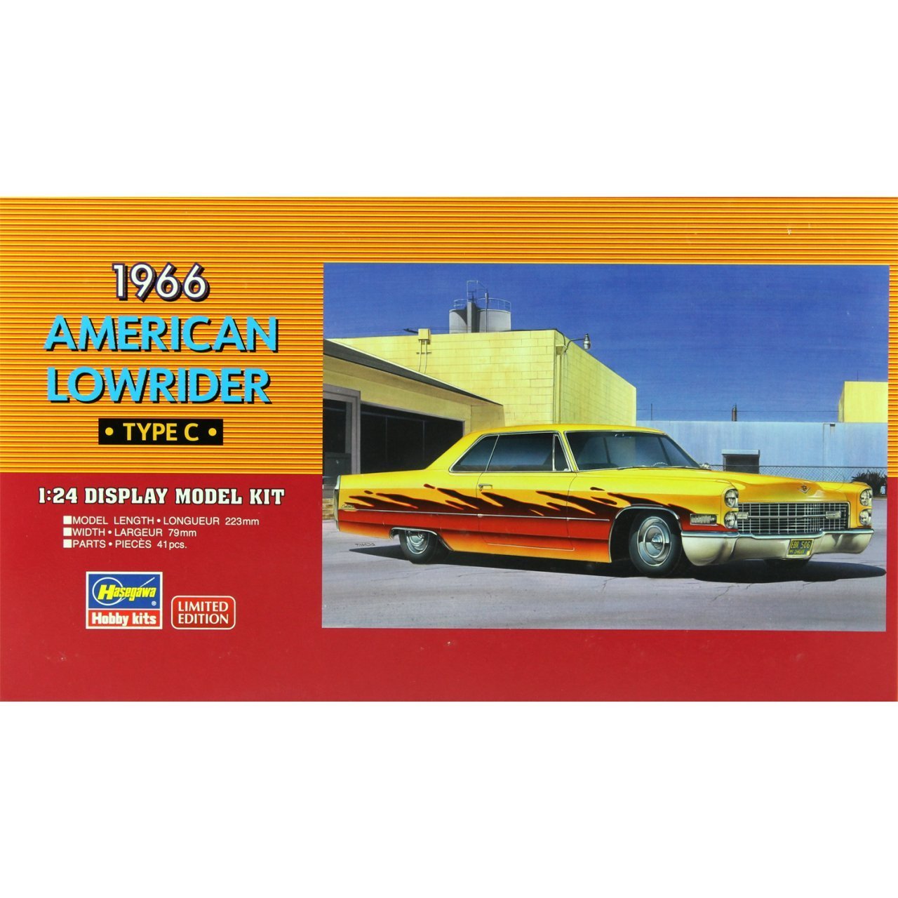 Hasegawa 20376 1/24 1966 American Lowrider Araba Maketi Type C