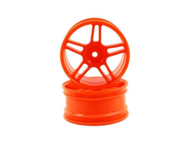 Red Spoke Wheel Rims Rc Jant 1/10 Hex 12mm (2 Adet)