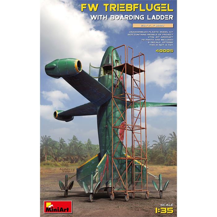 MiniArt FW Triebflugel - Merdiven İskelesi ile birlikte