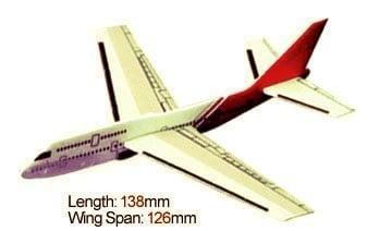 Large Transport 400 Serbest Uçuş Mini Model Uçak
