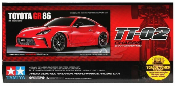 1/10 Toyota GR 86 (TT-02)