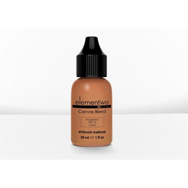 Elementwo Pro Canvas Blend Airbrush Makeup CBF-12 Cocoa Fondöten 30ml.