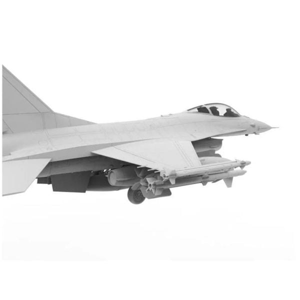 Kinetic K48100 1/48 Ölçek, F-16A (MLU NATO Viper) Savaş Uçağı, Plastik Model kiti