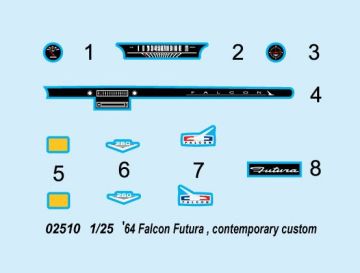 1/25 64 Futura contemporary custom