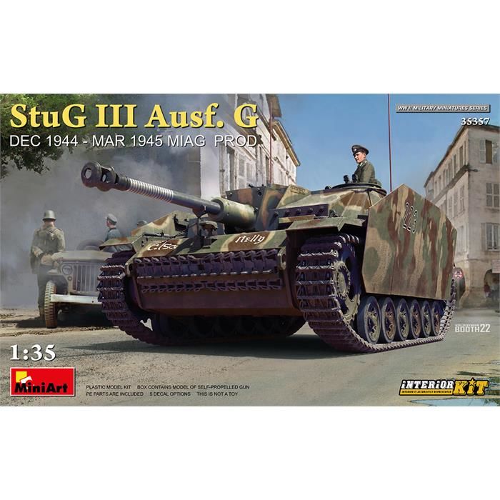 Miniart StuG III Ausf. G  Ara 1944 - Mart 1945 Interior Kit