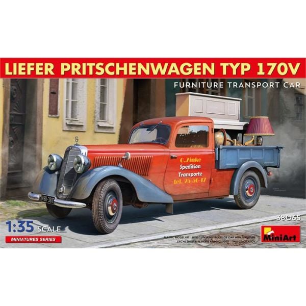 MiniArt Liefer Pritschenwagen Tip 170V Mobilya Nakliye Aracı