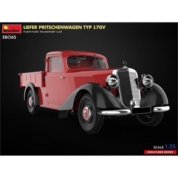 MiniArt Liefer Pritschenwagen Tip 170V Mobilya Nakliye Aracı