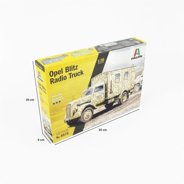 Italeri 6575S 1/35 Ölçek, Opel Blitz Telsiz Kamyonu, Plastik Model kiti