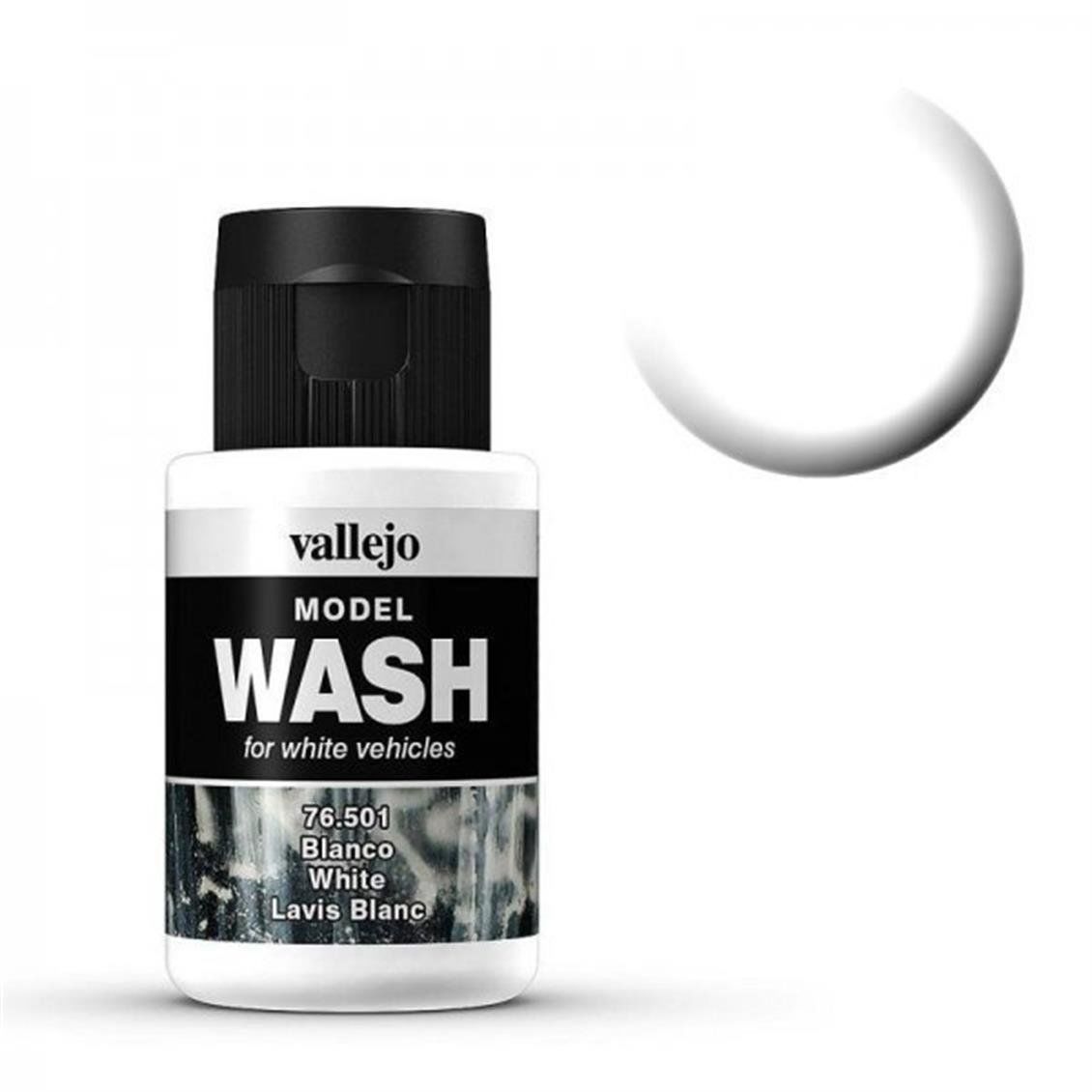 Vallejo 76501 35 ml. White, Wash Serisi Model Boyası