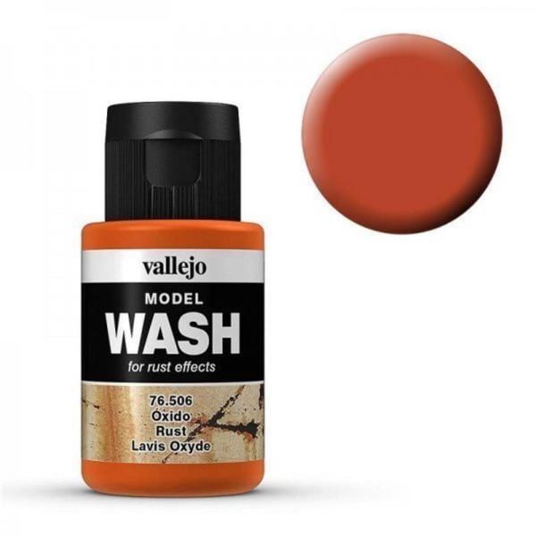 Vallejo 76506 35 ml. Rust, Wash Serisi Model Boyası