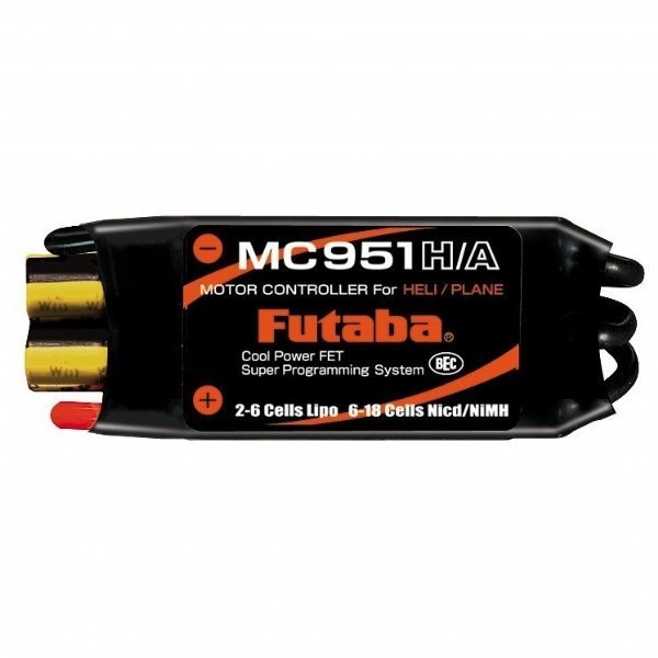 Futaba MC951H Elektronik Hız Kontrol Ünitesi (ESC)