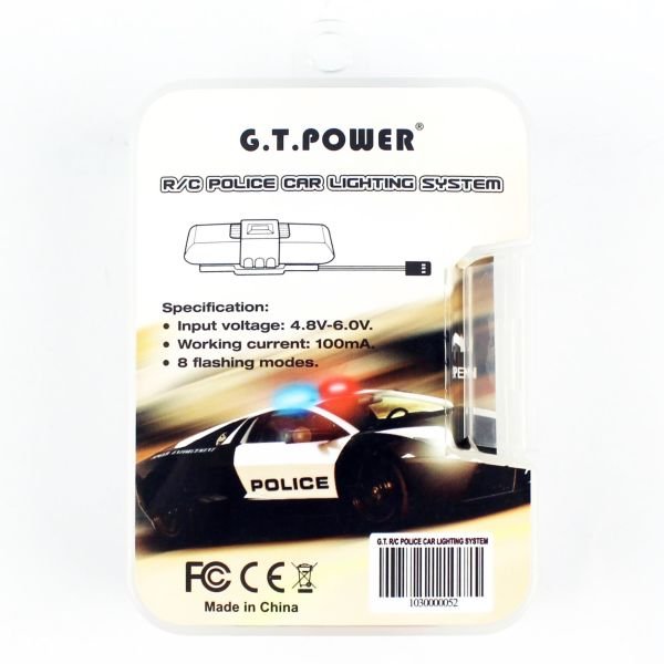 GT Power 64 Polis Arabası Işıklandırma Sistemi