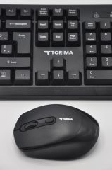 Torima TMK-01 2.4ghz Kablosuz Q Klavye Ve Mouse Seti Siyah