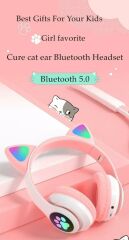 Torima STN-28 Pembe Kulak Üstü Kablosuz Bluetooth Kulaklık