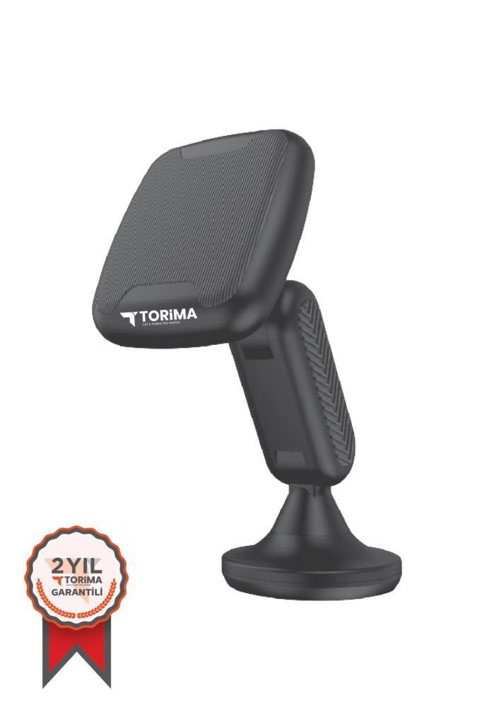 Torima JX-022 360° Dönen Araba Telefon Tutucusu Mıknatıslı Siyah