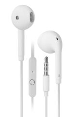 TORİMA Beyaz H19 Kablolu Mikrofonlu Kulak Içi Kulaklık