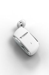 TORİMA G66 Beyaz Geri Çekilebilir Makaralı Bluetooth Kulaklık