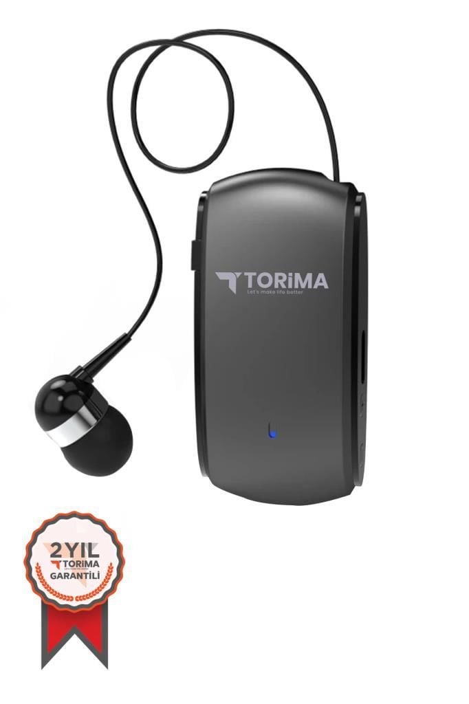 TORİMA G66 Siyah Geri Çekilebilir Makaralı Bluetooth Kulaklık