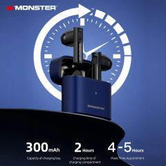 Monster Airmars XKT03 Kablosuz Kulaklık Mavi