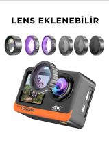 Torima Ac-03 4k Ultra Hd Wifi Su Geçirmez Aksiyon Kamerası Siyah