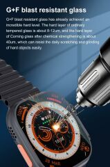 Torima DT8 Ultra Max Akıllı Saat Gri (3 Kordonlu) Siyah Kasa