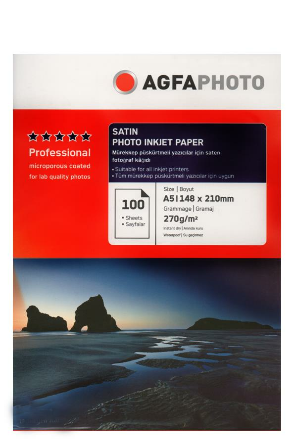 Agfa Photo 270gr A5(15x21) Mat İnkjet Kağıt