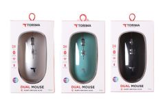 Torima TM-14 Ergonomik Sessiz Kablosuz Açık Mavi Optik Mouse