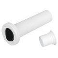Thru-Hull Telesc. w/Non-ret. Valve, O51mm, White