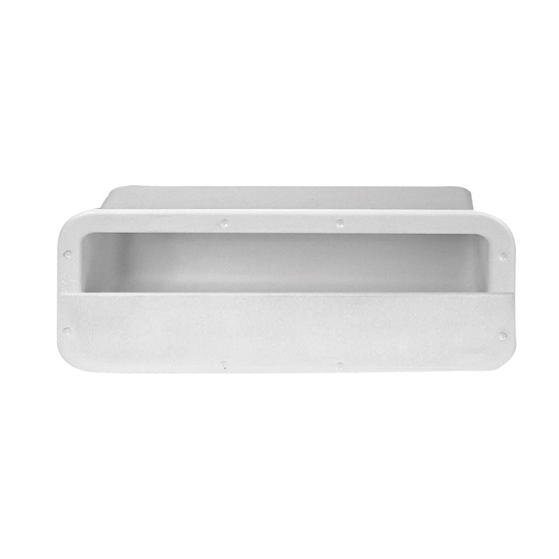 Util. Stor. Case, 1/2 Open, Rect.175x85mm, White