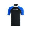Aqua Lung Top Lycra Gri/Mavi Kısa Kol Erkek