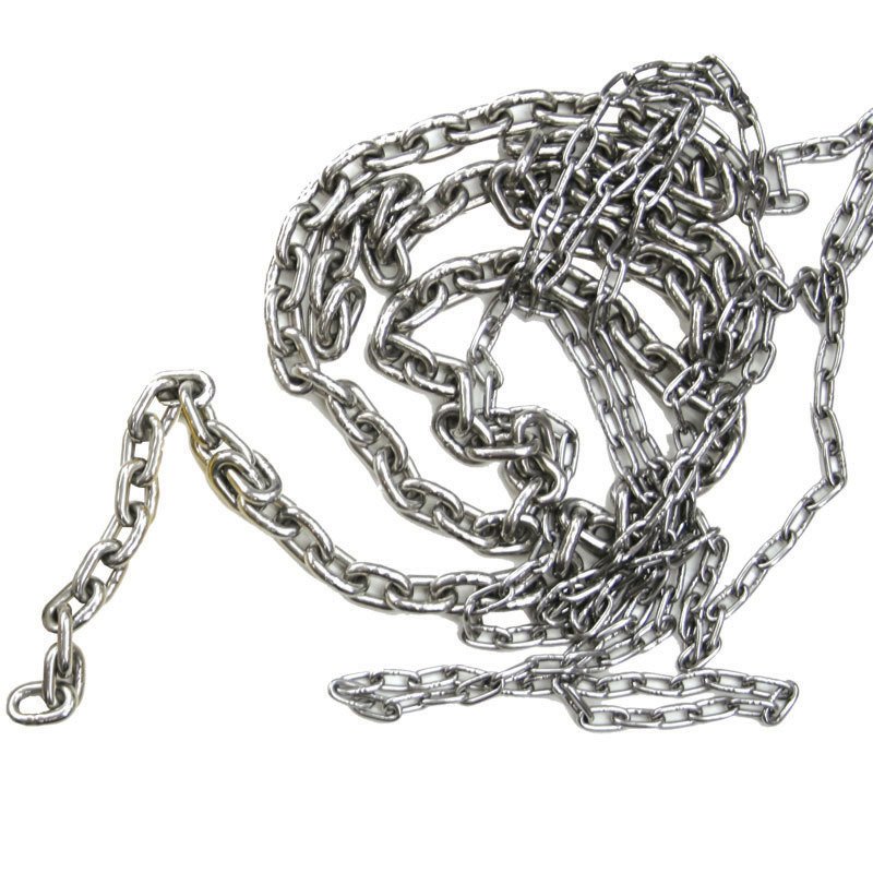 Zincir, Kalibre, Daldırma Galvanizli, ISO 4565, C: 10mm
