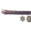 WIRE ROPE , AISI 316, 7*19 , 8 MM
