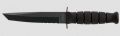 KA-BAR 1255 SHORT SIYAH TANTO SERR BICAK