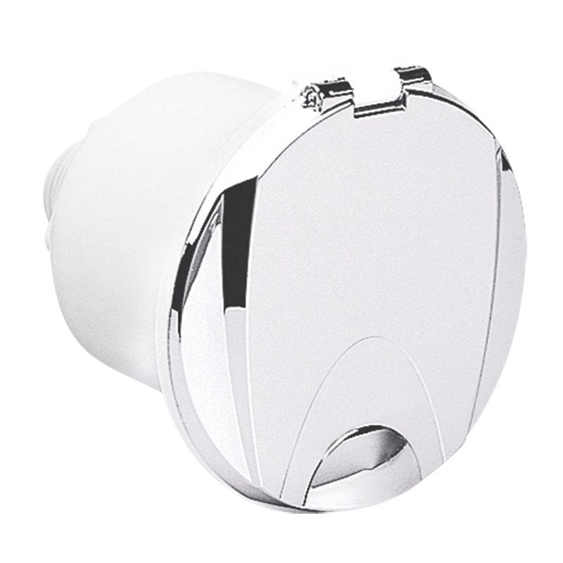 Case w/Sea Water Outlet, w/Lid, Elbow Conn. White
