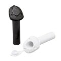 Rod Holder, w/ Cap, Plastic, O40mm, H.230mm, Black