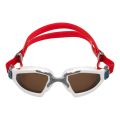 Aquasphere Kayenne Pro Polarize Lens Beyaz Yüzücü Gözlüğü