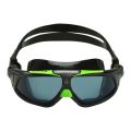 Aquasphere Seal 2.0 Koyu Cam - Siyah/Yeşil Yüzücü Gözlüğü