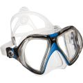 Aqua Lung Infinity Şeffaf Silikon - Mavi Dalış Maskesi