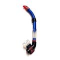 Aqua Lung Flexus Dry P/V Mavi Şnorkel