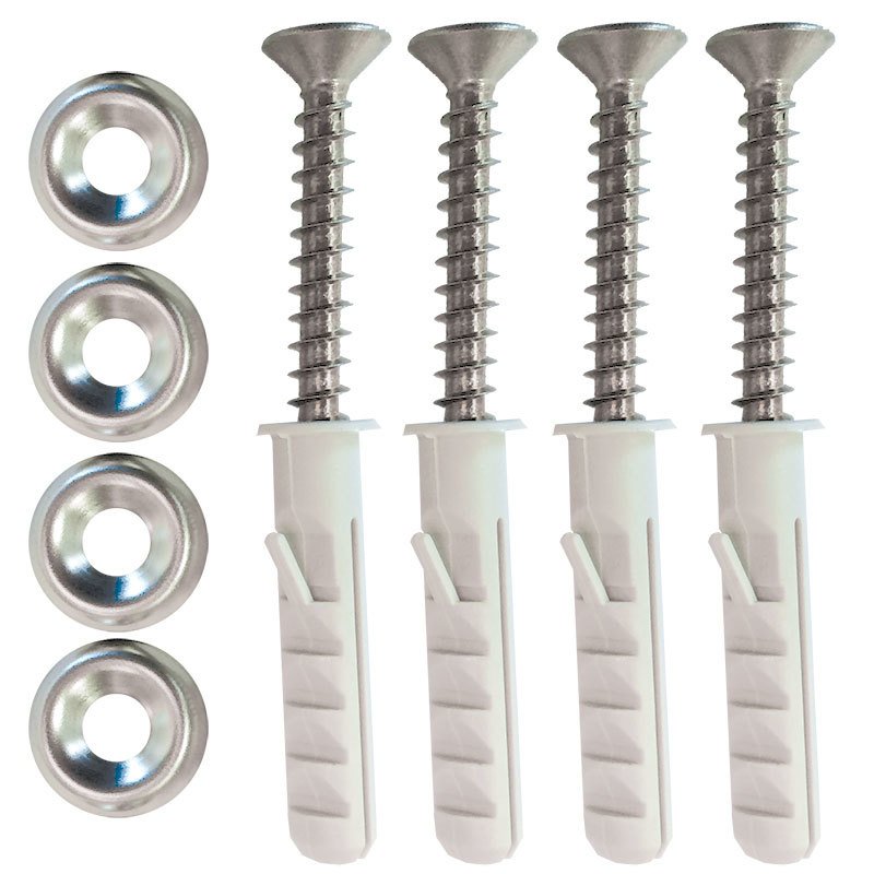 Wall Mounting Kit, f/ Lifeb. Ring Cont.w/Door &Std