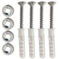 Wall Mounting Kit, f/ Lifeb. Ring Cont.w/Door &Std
