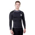 rashguard uzun kol erkek gri
